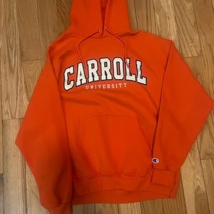 Champion Carroll University Hoodie size XL